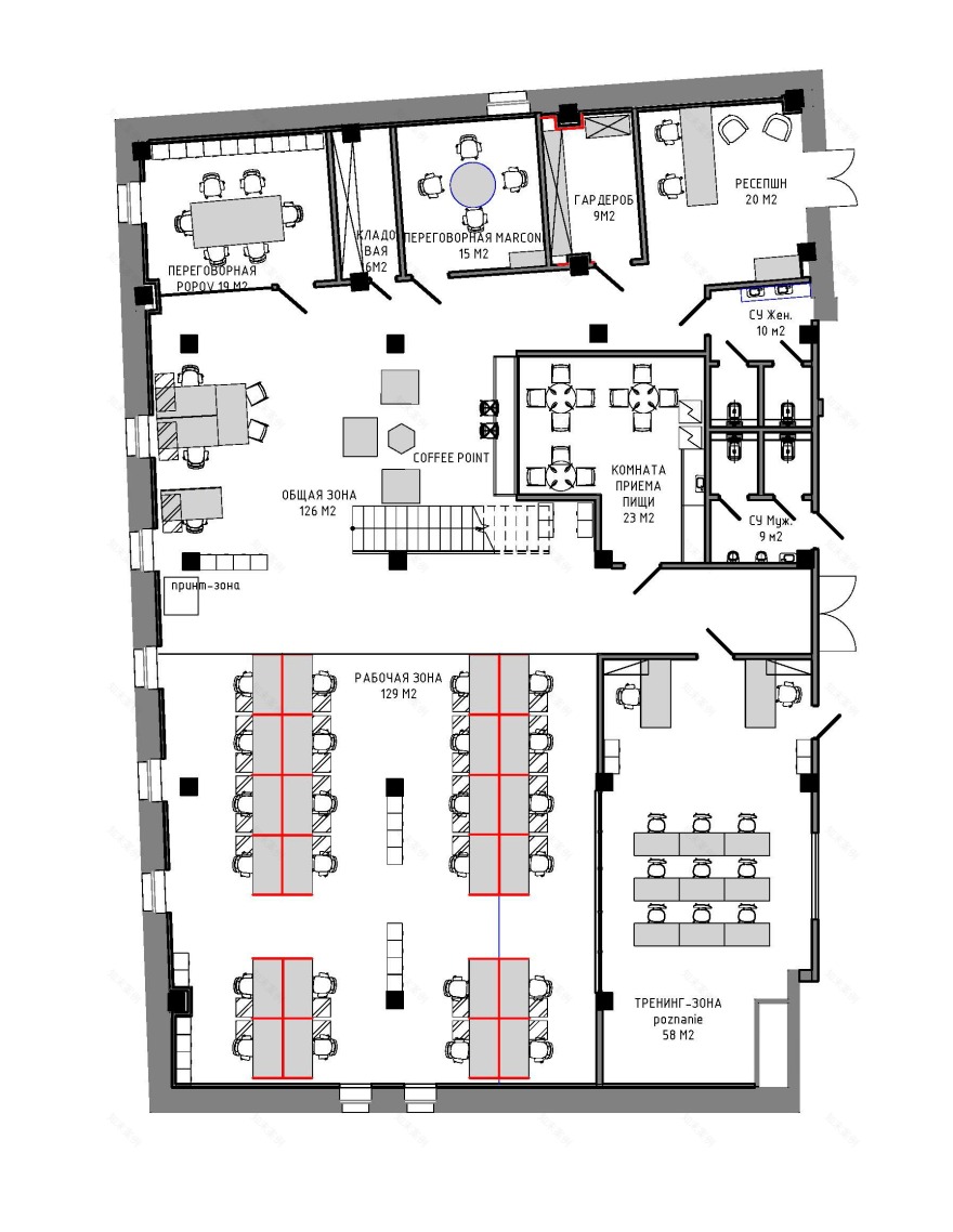 新型办公空间设计典范——" ÍÅÎÊÎÌ"-19