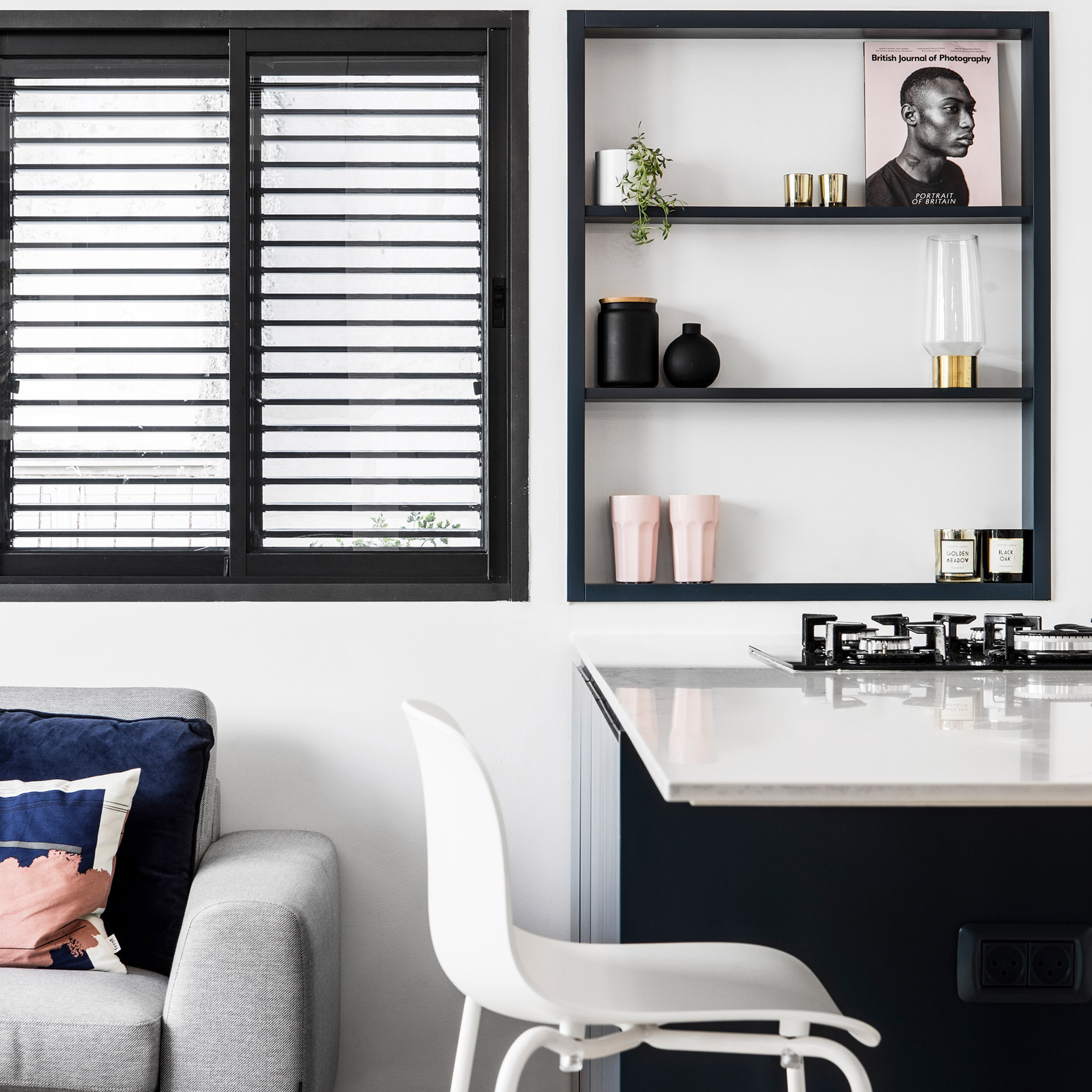 Maayan Zusman replaces walls with cabinets to save space in Tel Aviv home-0