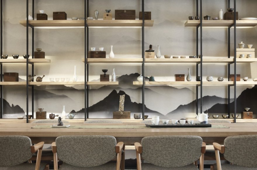 700㎡济南知丘茶食山房 TRD 中合深美-17