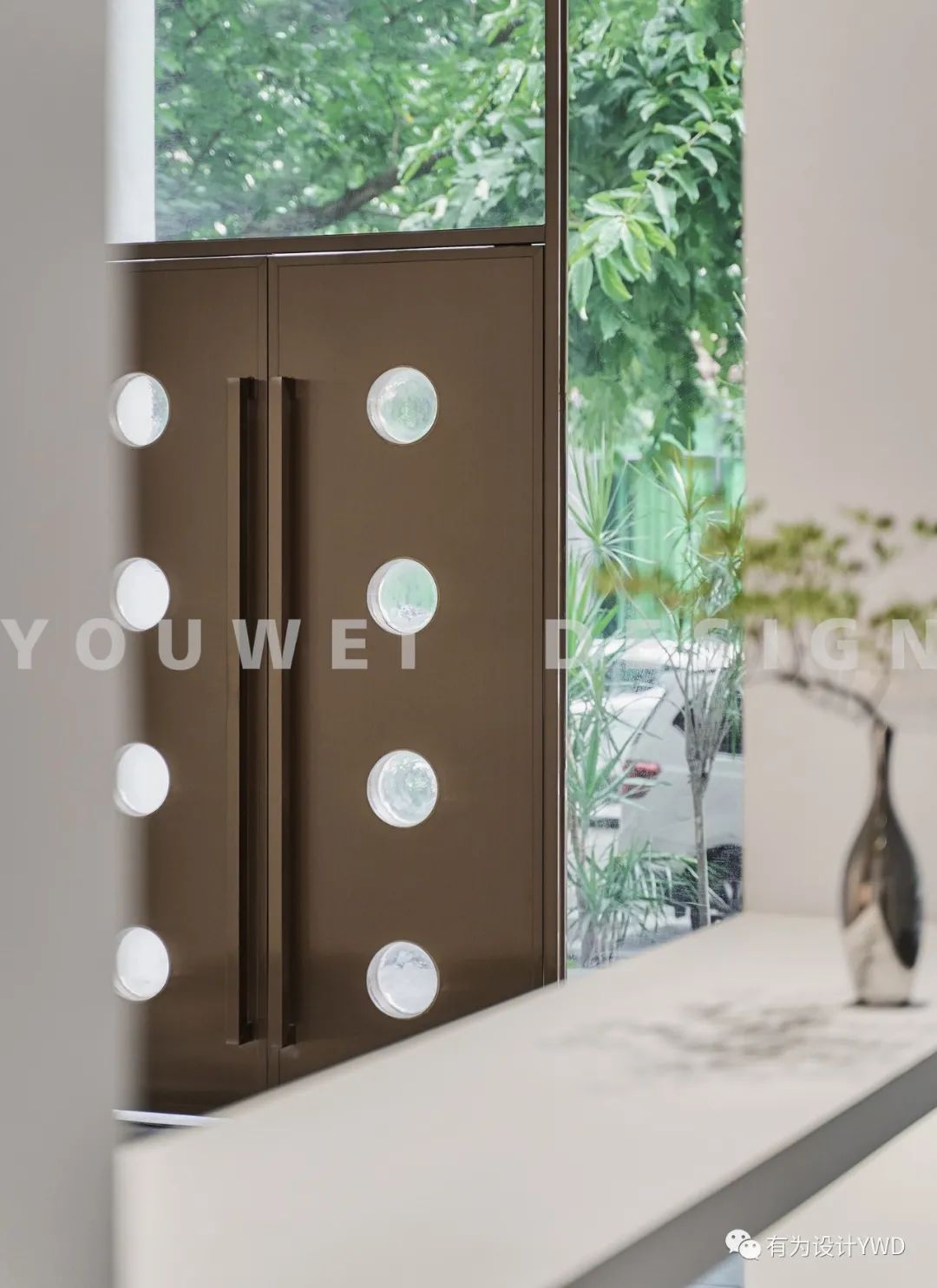 佛山金鱼宴会设计工作室 | 极简纯白与自然木色的完美结合-29