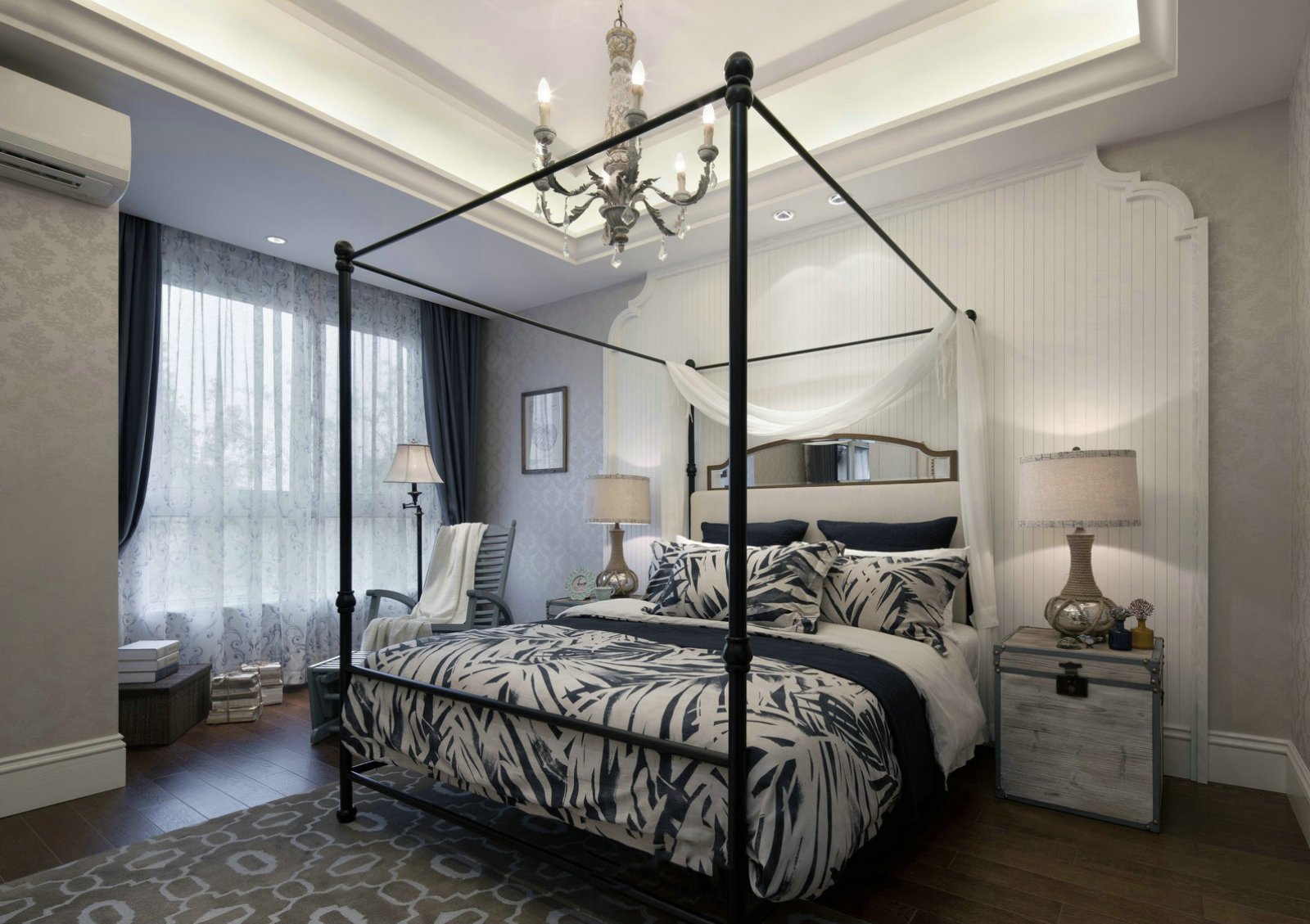 西安国港城样板房  飞视设计-8