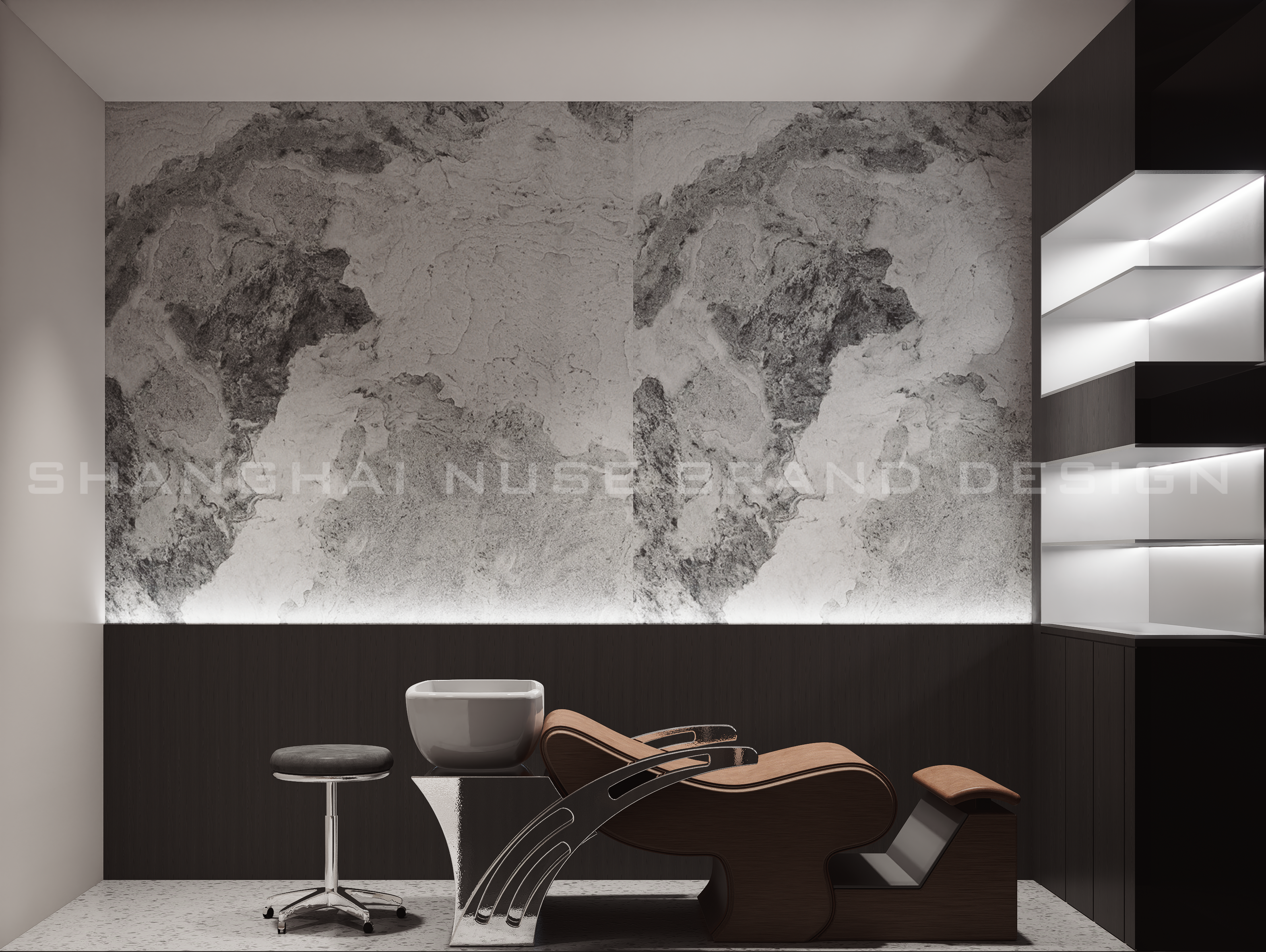 美发店设计丨木村空间设计有限公司-25