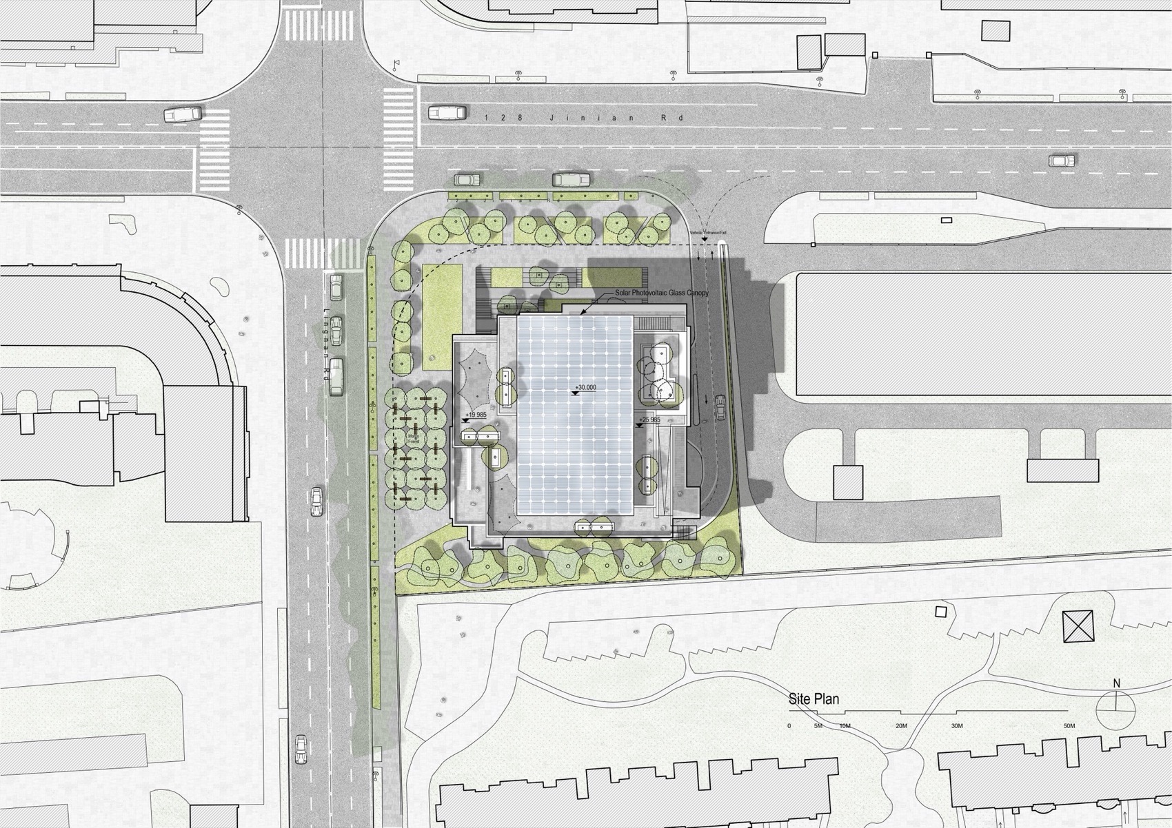 上海宝山区张庙街道02街坊89丘地块文化中心丨中国上海丨OPEN建筑事务所-41