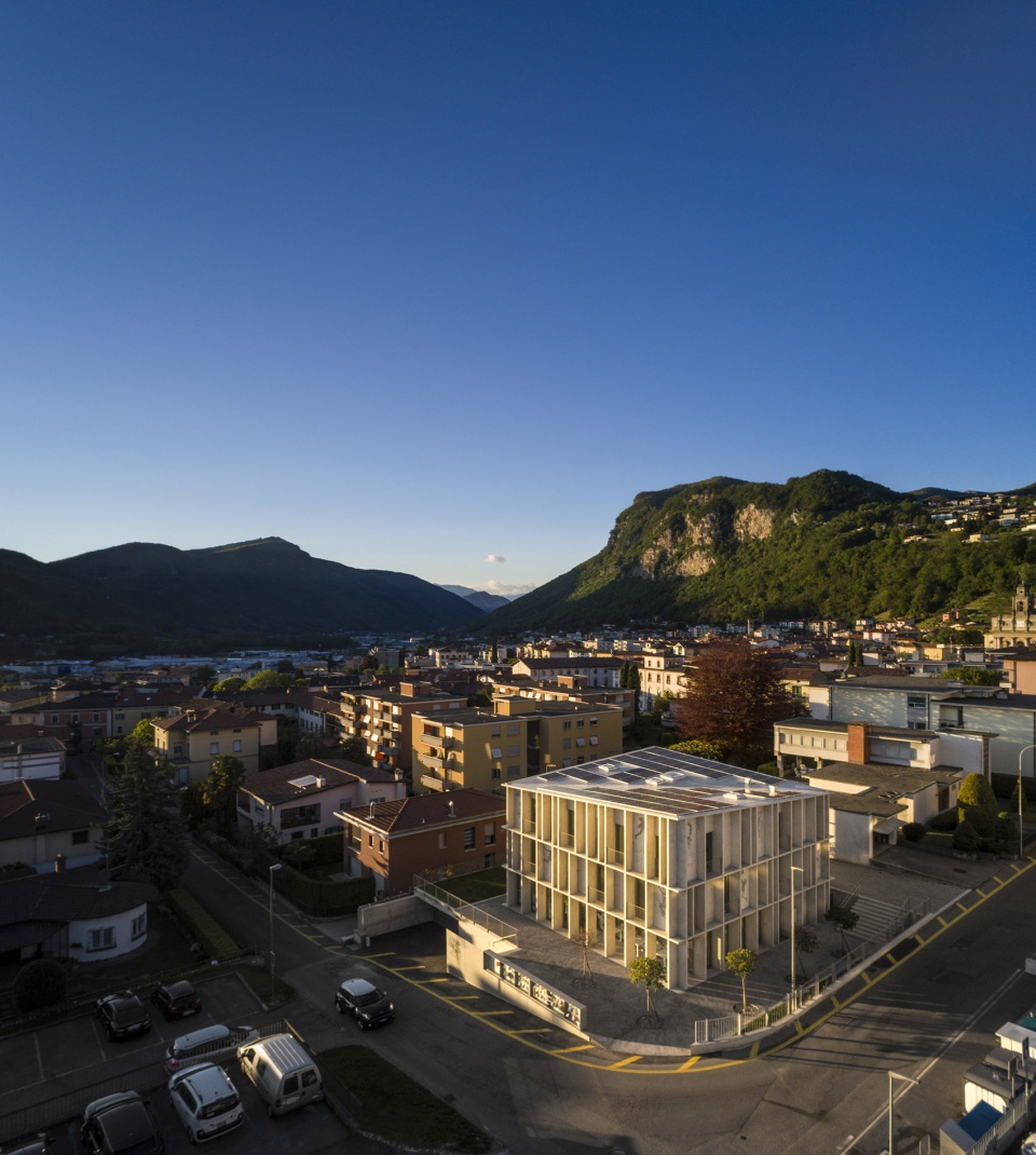 创新模块化设计 | 瑞士 TORRE D’ANGOLO 学习中心-41