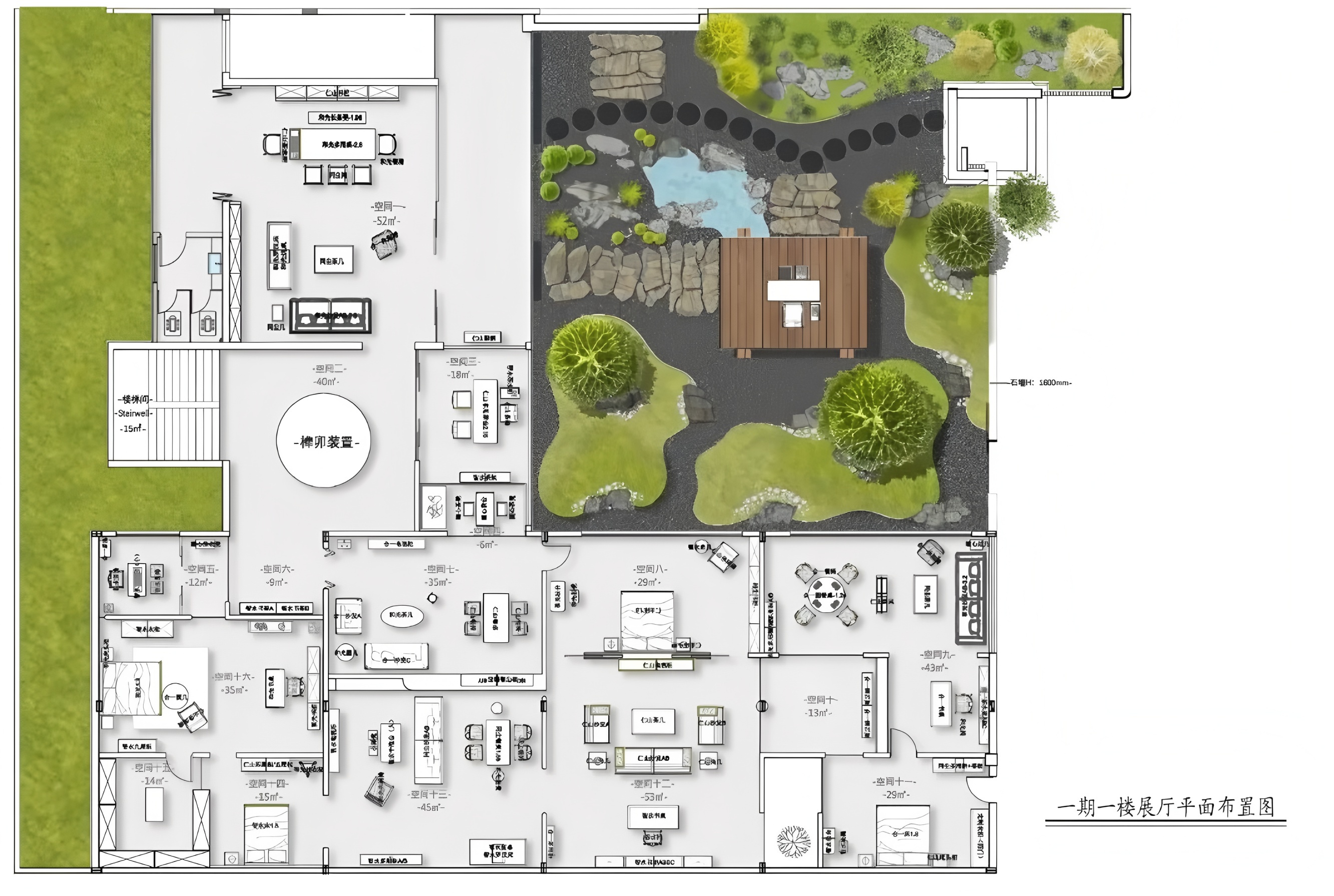 西安源木禅柚木展厅丨中国西安丨子俞空间设计-67