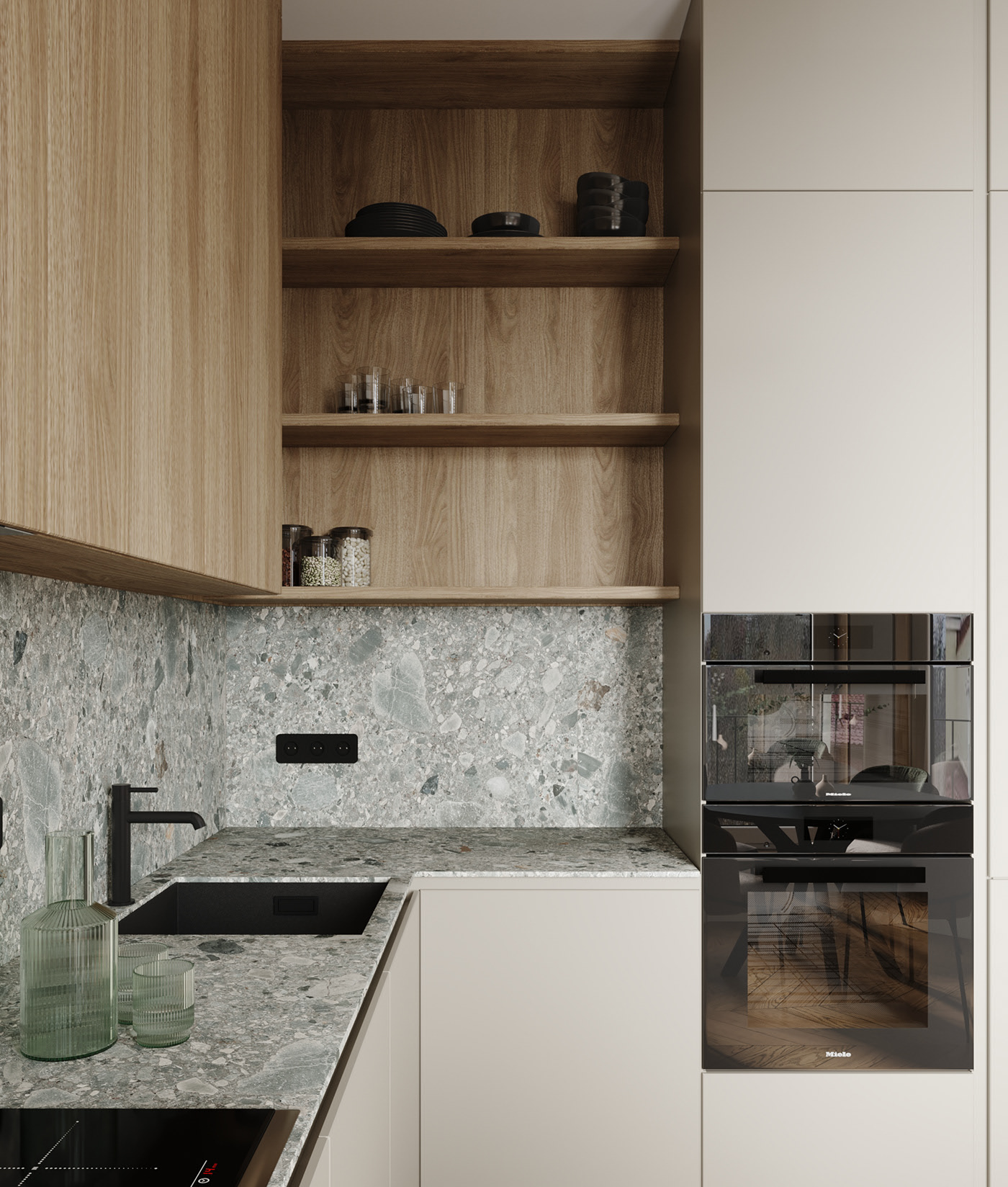 乌克兰基辅小空间公寓设计 很精致-14