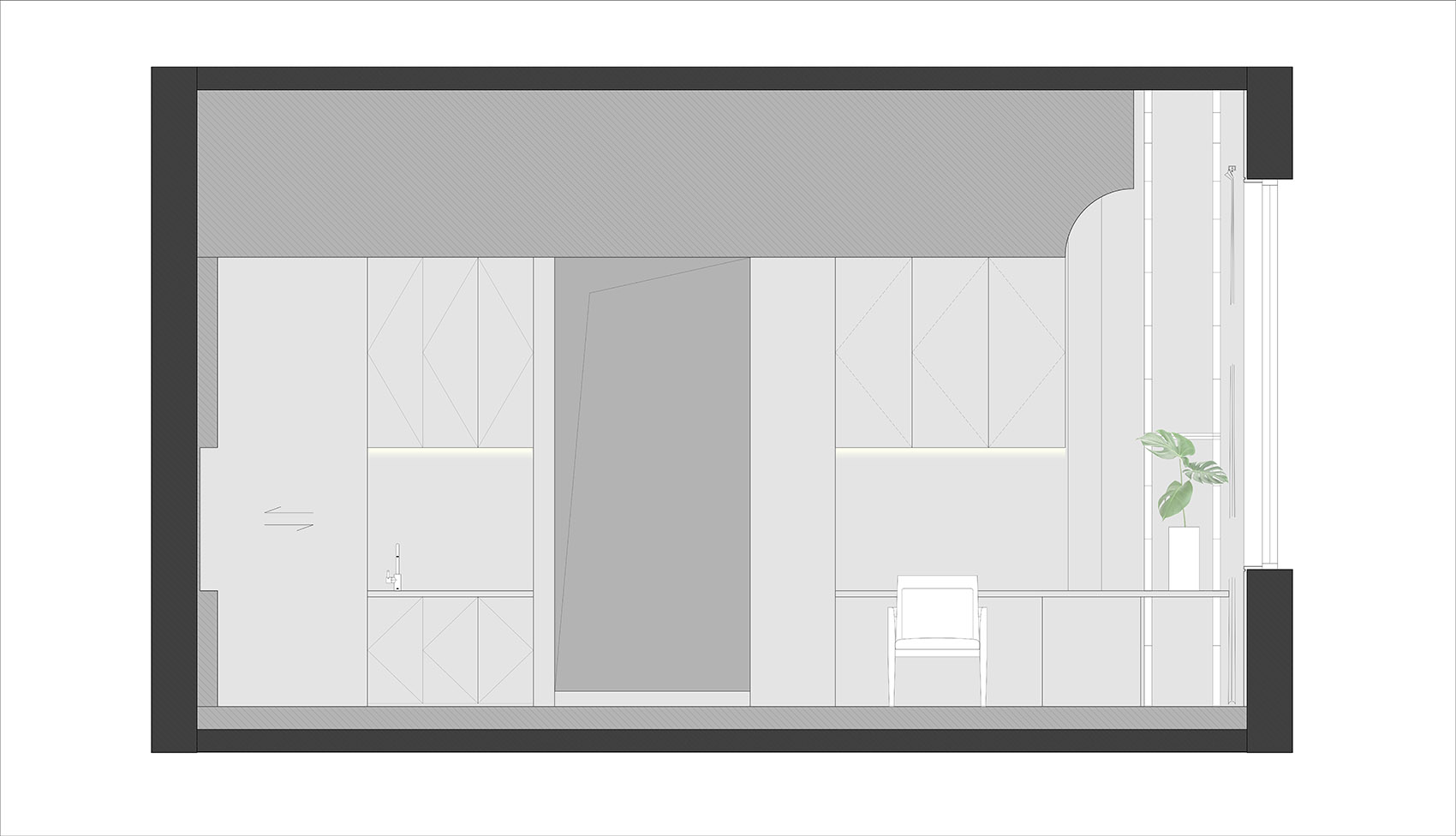 国创园20#门厅改造及LOUGNE SUIT定制店设计丨中国南京丨反几建筑FANAF-156