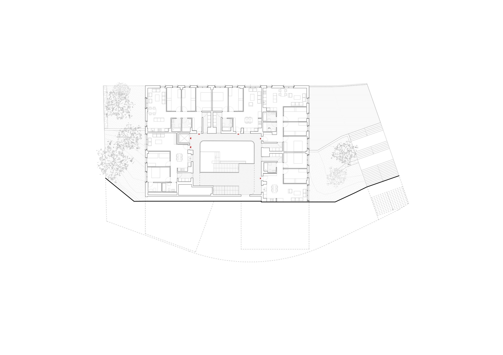 31 套社会住房单元丨西班牙巴塞罗那-45