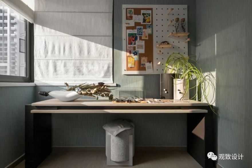 观致设计 | 中山映月台样板间:山水雅韵,淡墨写意-110