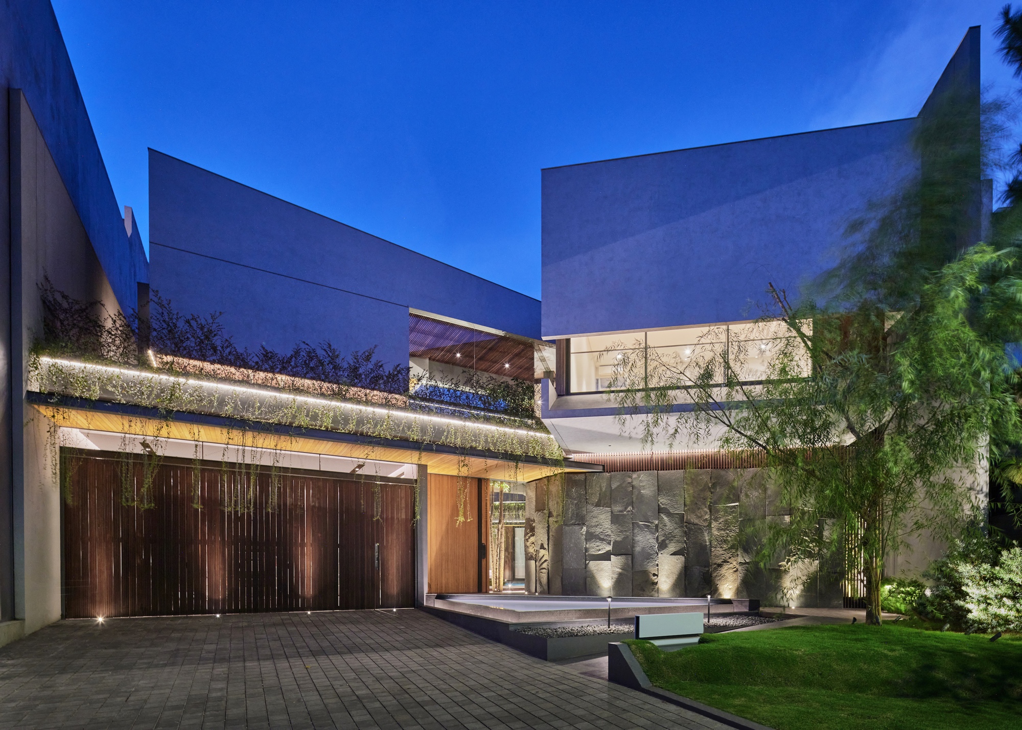 别墅景观丨印度丨Rakta Studio-42