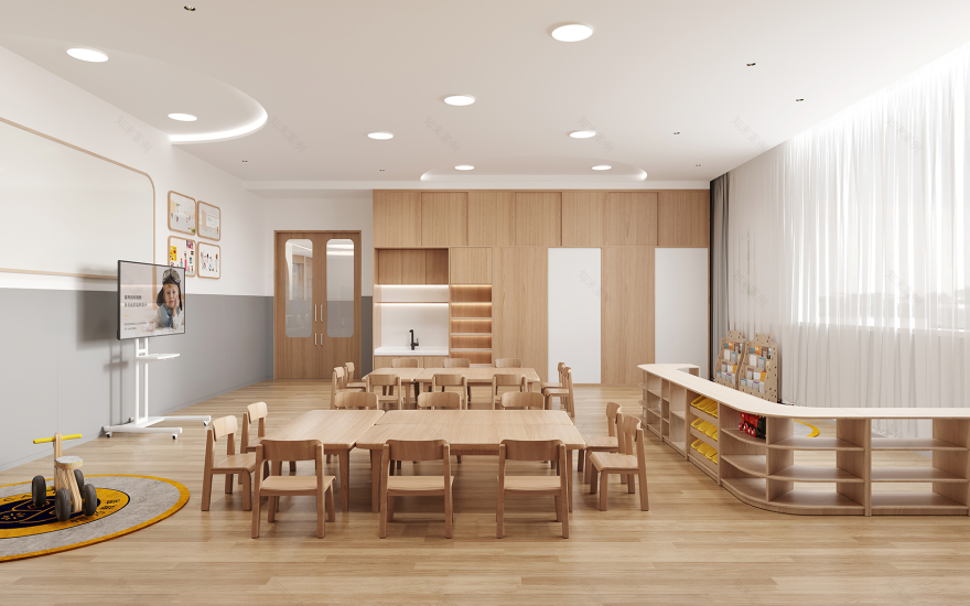 恰好教育恒茂园店&若比邻店丨中国宁波丨魔戏空间设计-37