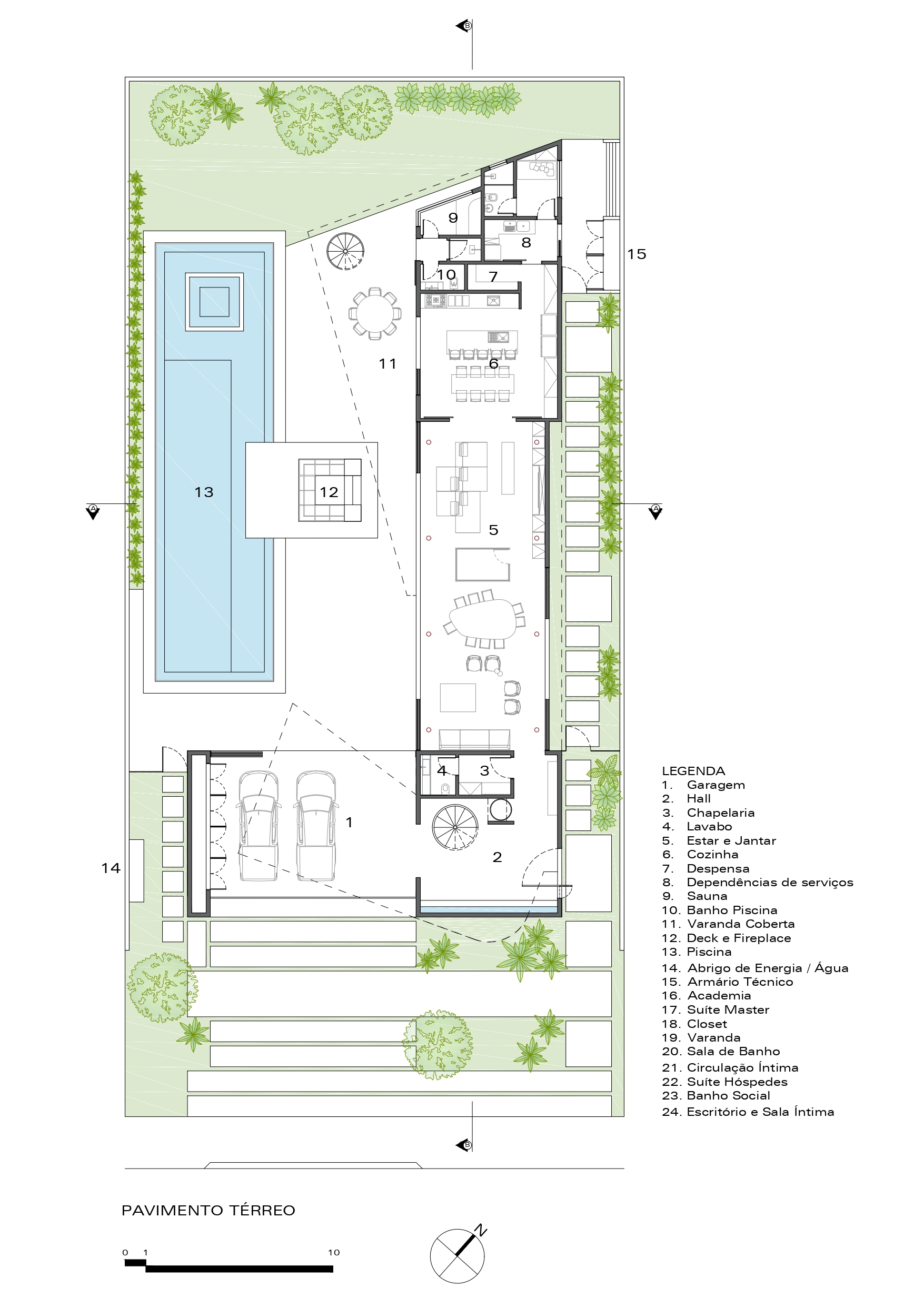 加莱里亚屋丨巴西丨Okha arquitetura e design-46