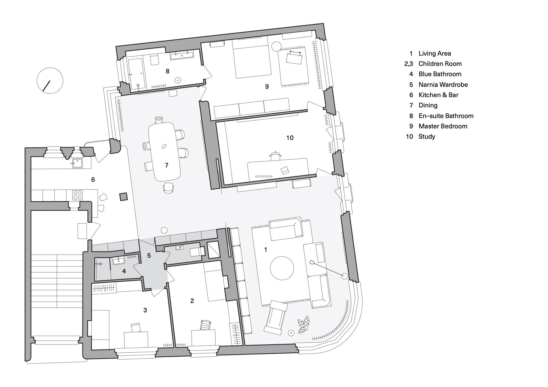克拉托维公寓重建丨捷克丨Jansky Dundera-44