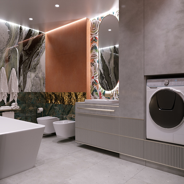 Дизайн проект санузла-3