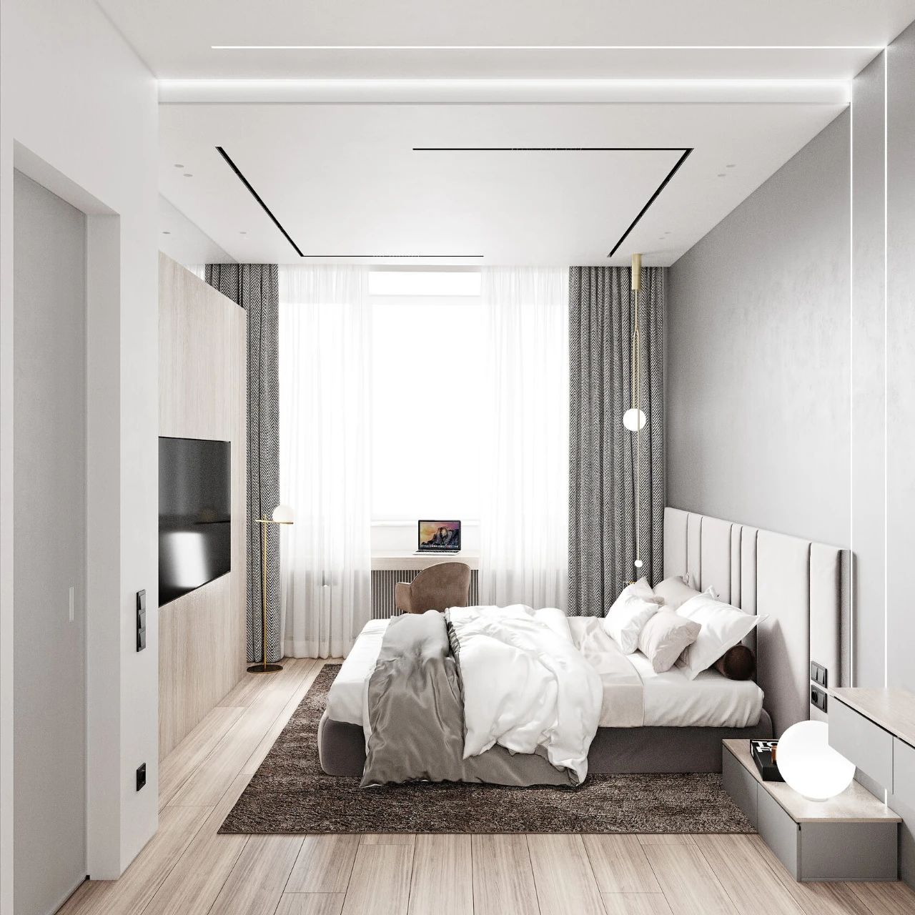 现代简约公寓设计丨MART Architects-138