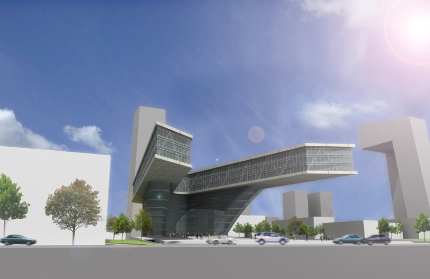 北京国贸 CBD 的动态翼展——Oli Mahmud Architects 设计的新型文化商业综合体-6