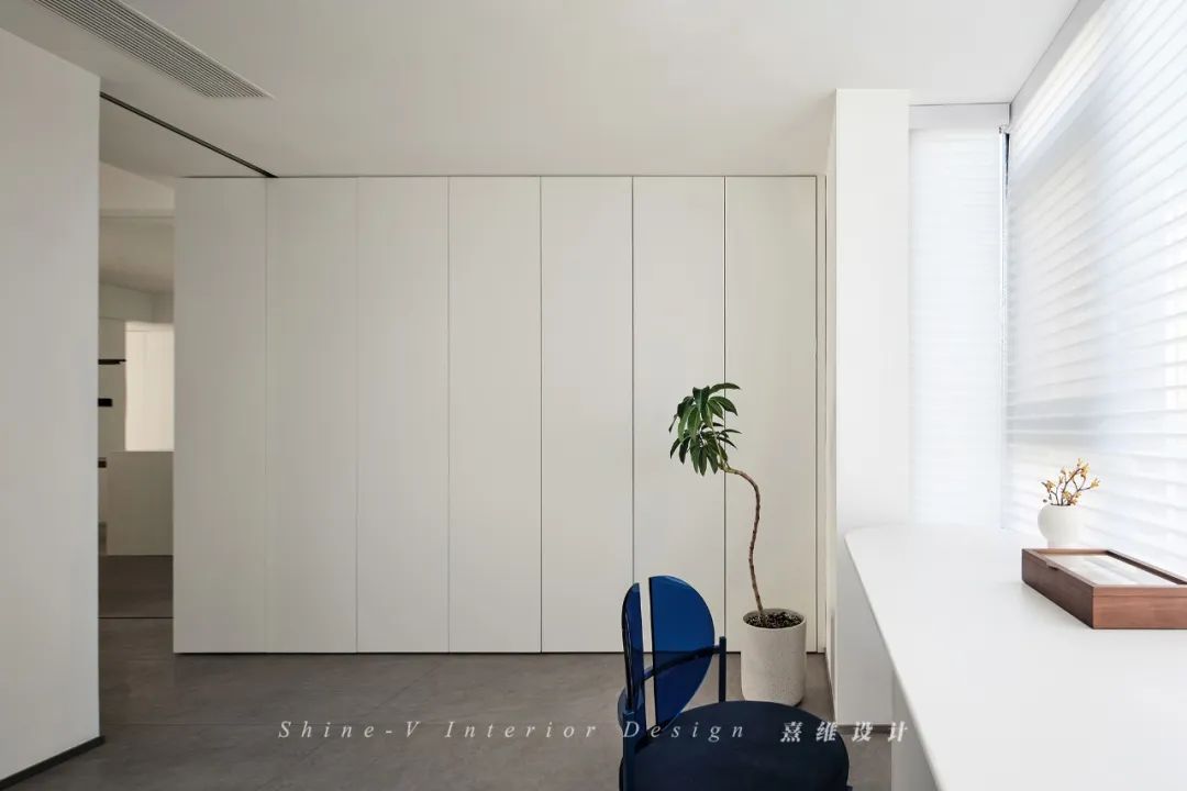 逾白 · 115㎡纯白空间,开放式客餐设计丨中国南京丨熹维设计-70