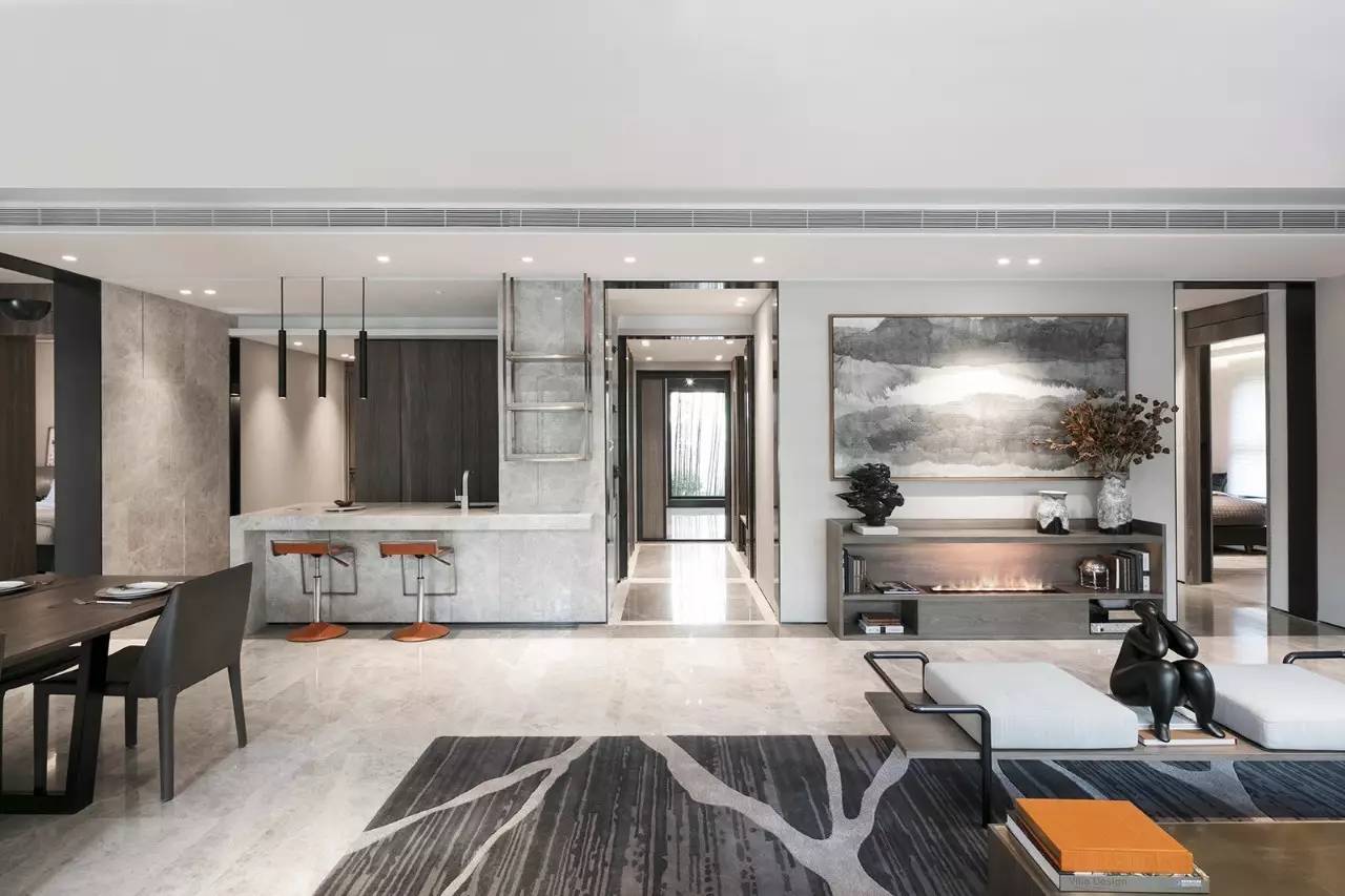 北京金茂府平墅宅邸样板间设计-23