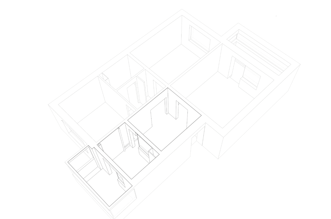 工业风极简温馨小家设计-26
