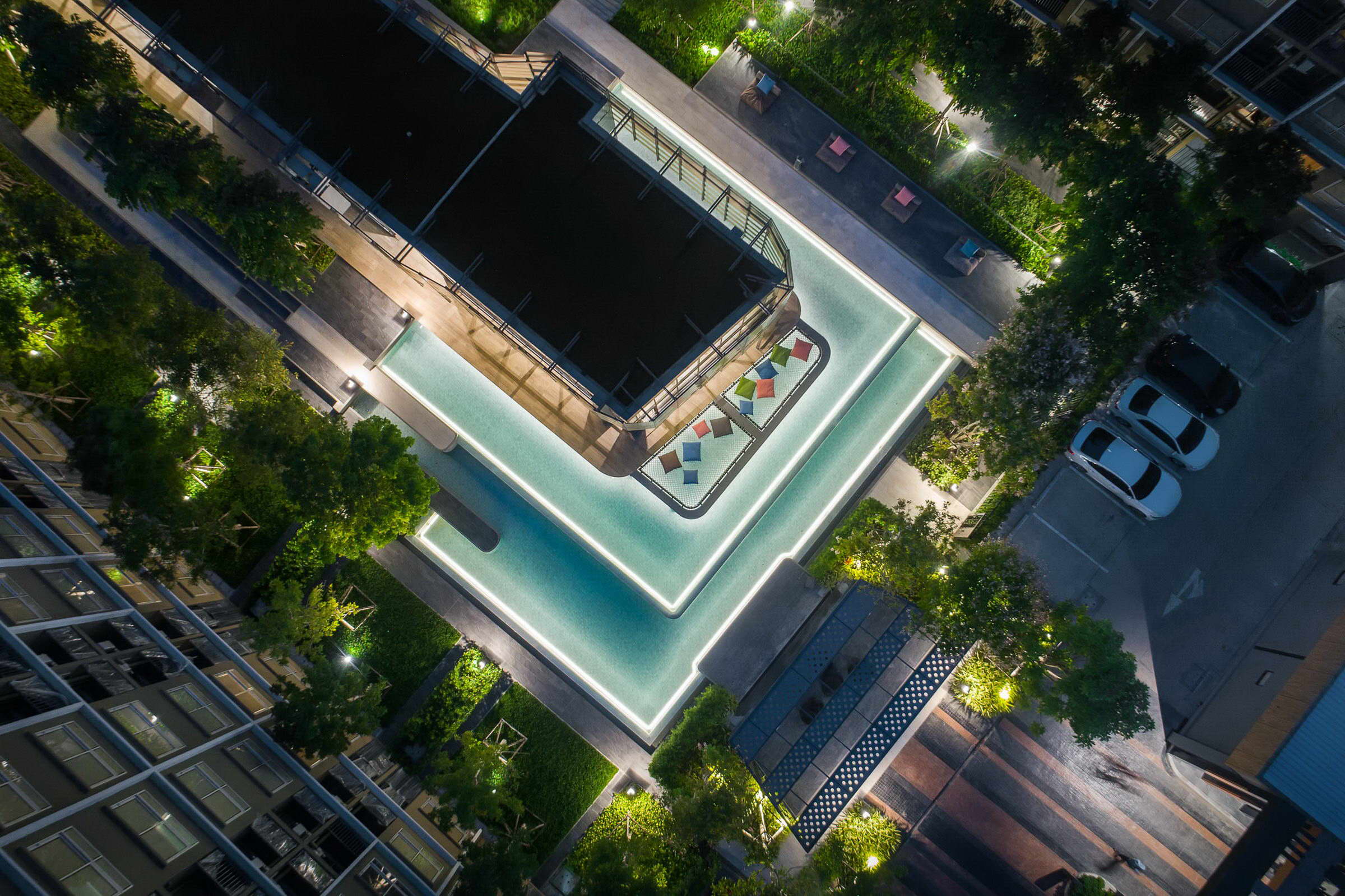 泰国 Plum Alive 二期景观设计 | 被动式生活空间-10