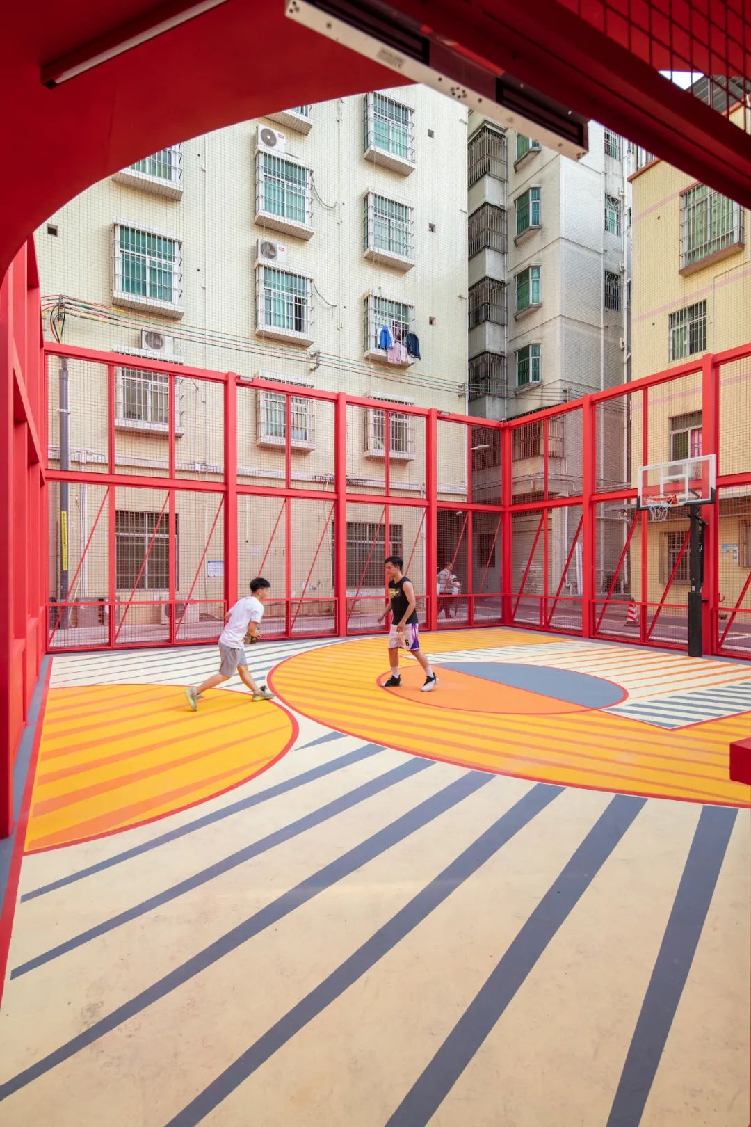 深圳元芬村燃篮球场丨中国深圳丨ATMOperation-28