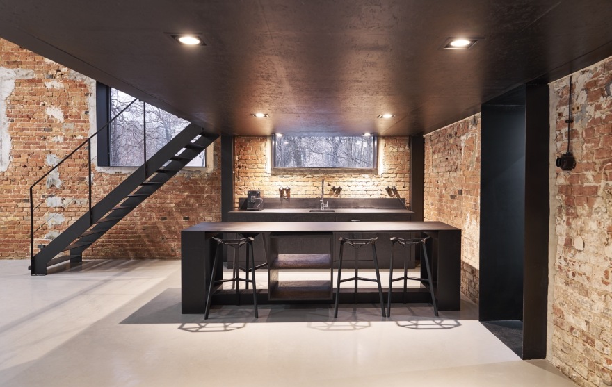 波兰华沙摄影棚改造,工业风与现代化的完美结合-22