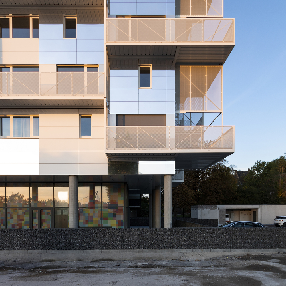 比利时 KTower 垂直城市公寓丨Philippe Samyn and Partners-12