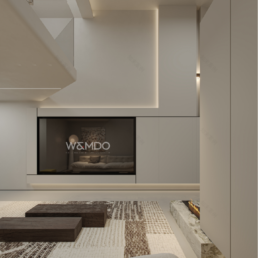 奶油原木慢生活·云逸娱乐室设计丨W&MDO-3