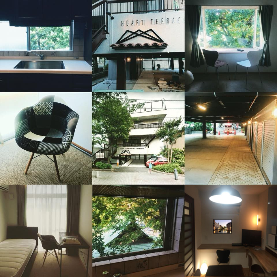 金泽八景之心型露台共享公寓-26