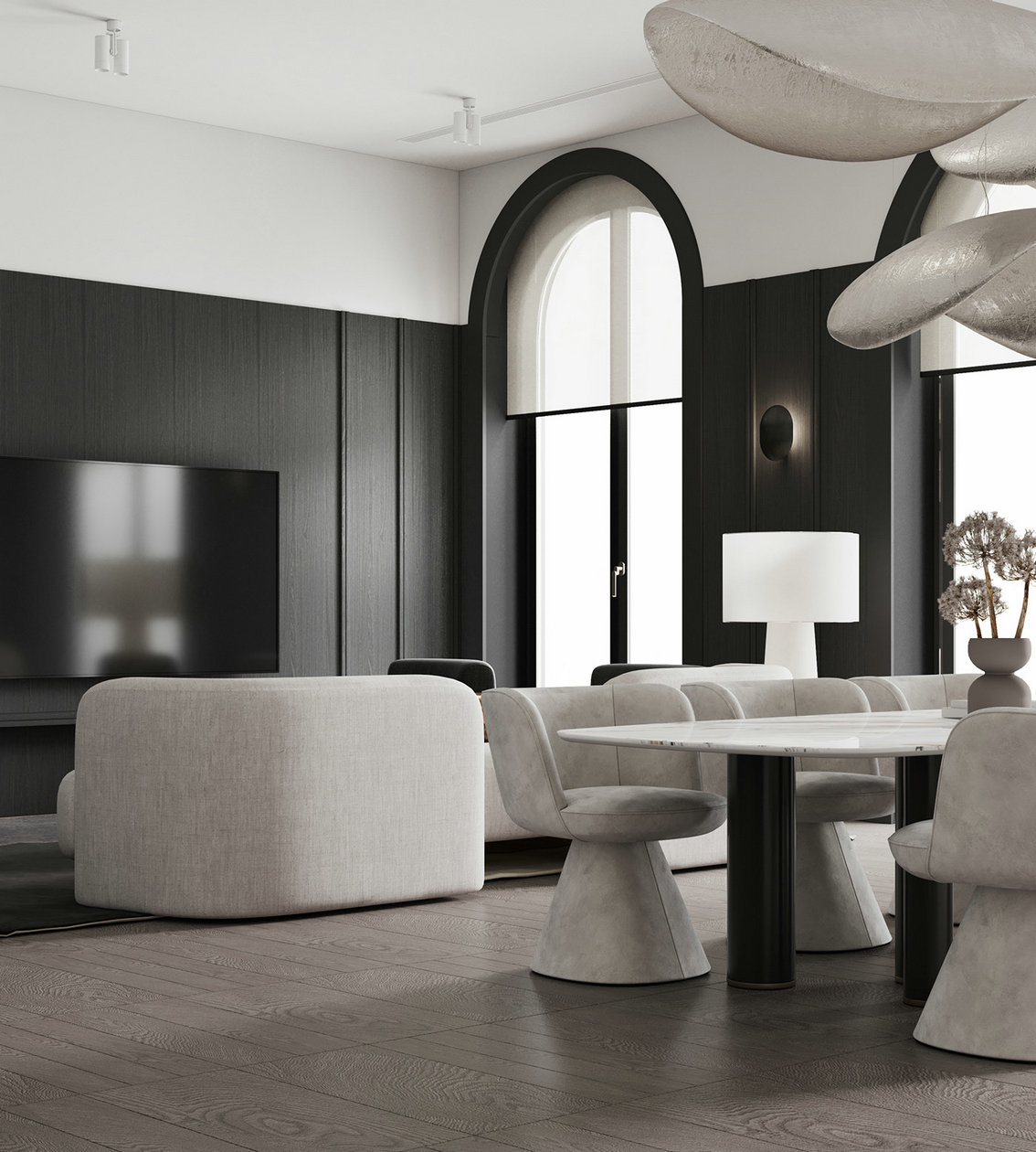 中性色系公寓设计-6