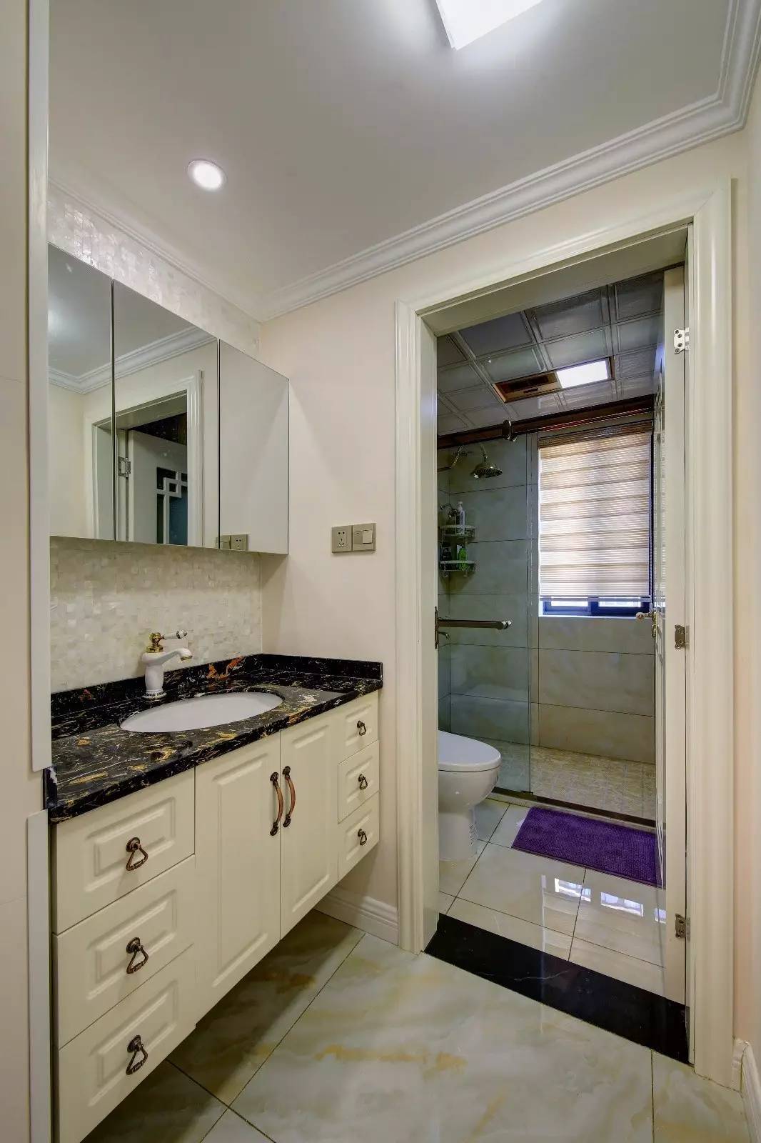 125m2新中式，小吧台的吊灯，太美了！-31