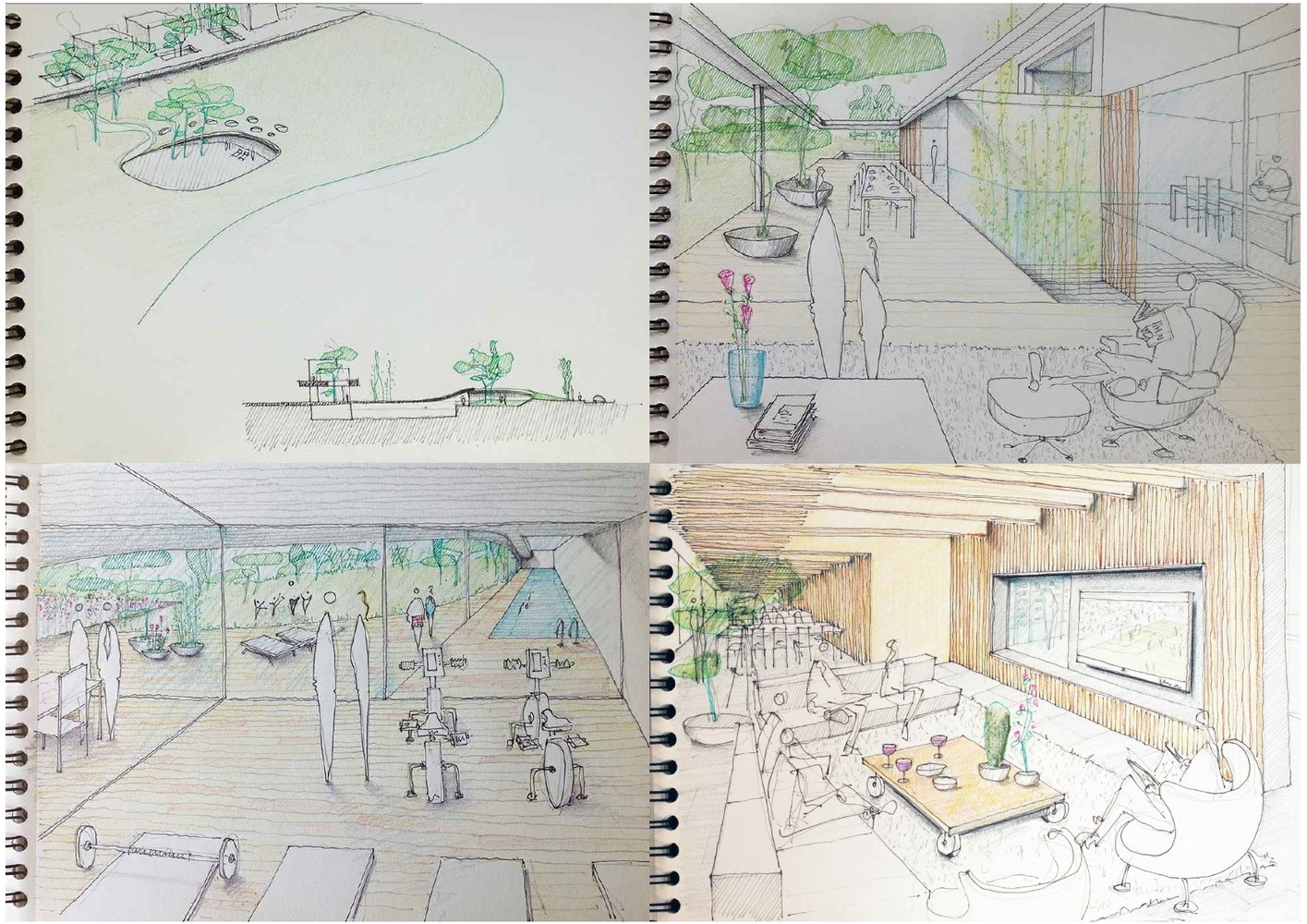 低密度住宅综合体 | 三户家庭共享公园式生活-24