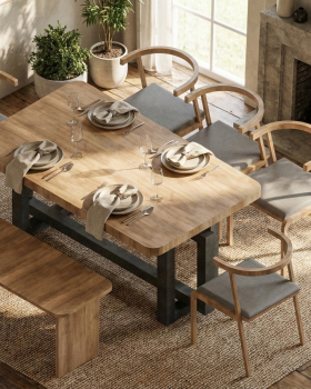 Parametric BIM Families (Dinning Table)