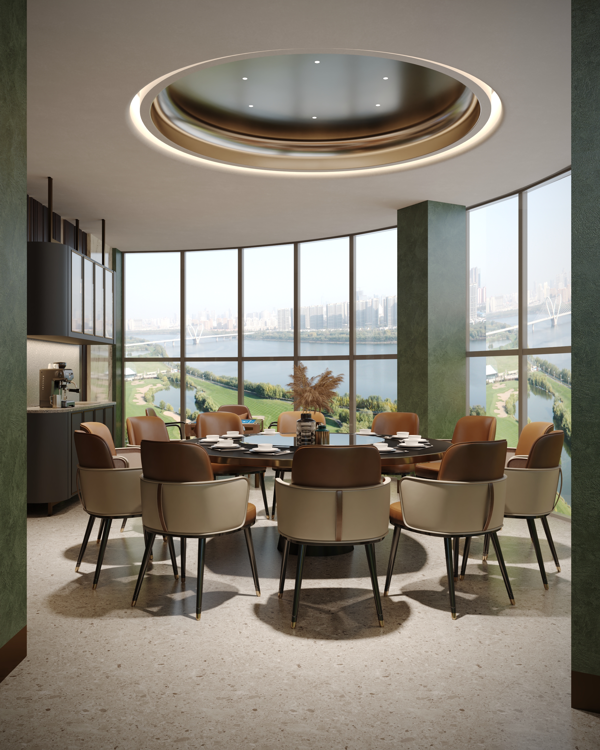 工装项目  餐厅渲染-6