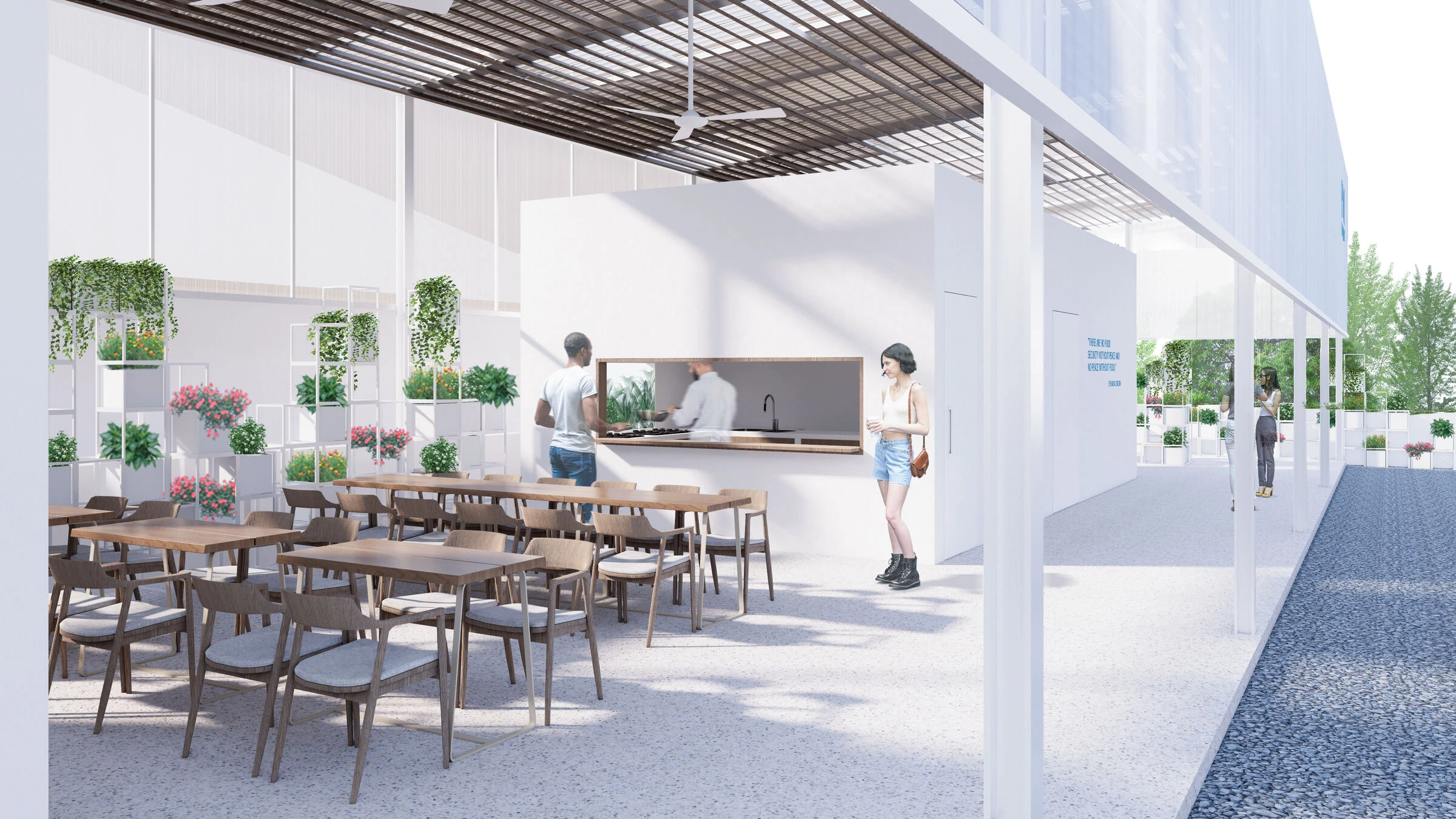 在屋顶下，在花园内丨柬埔寨丨Mak Molirithiruth 等-16