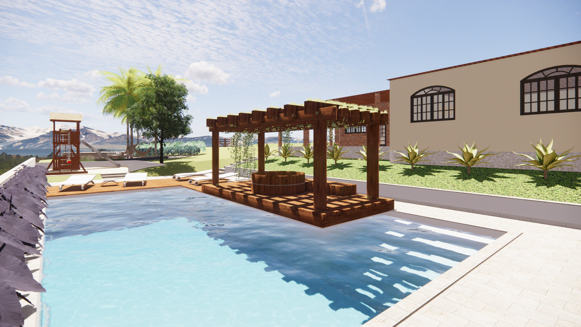 Área Gourmet - Paisagismo-14