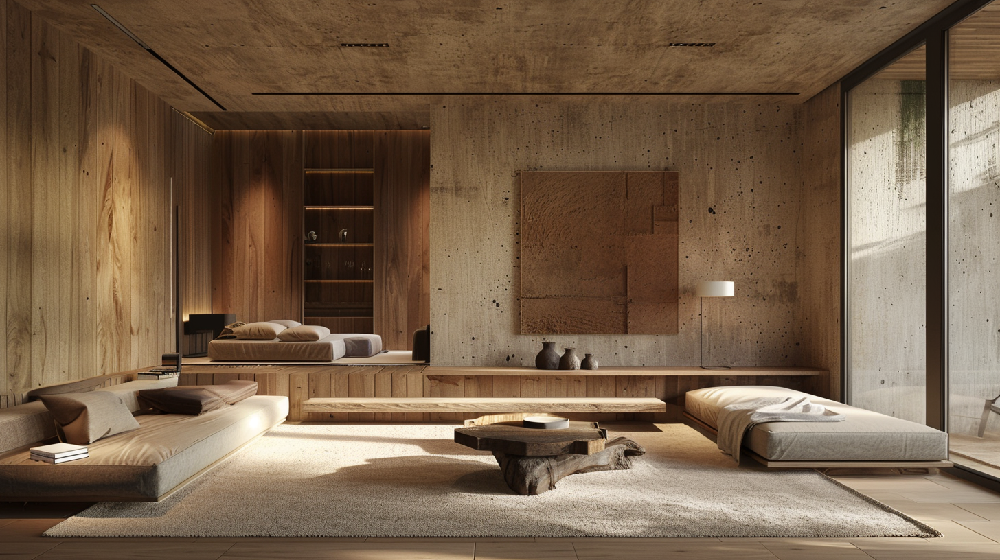 侘寂（Wabi-sabi ）风格的室内设计-61