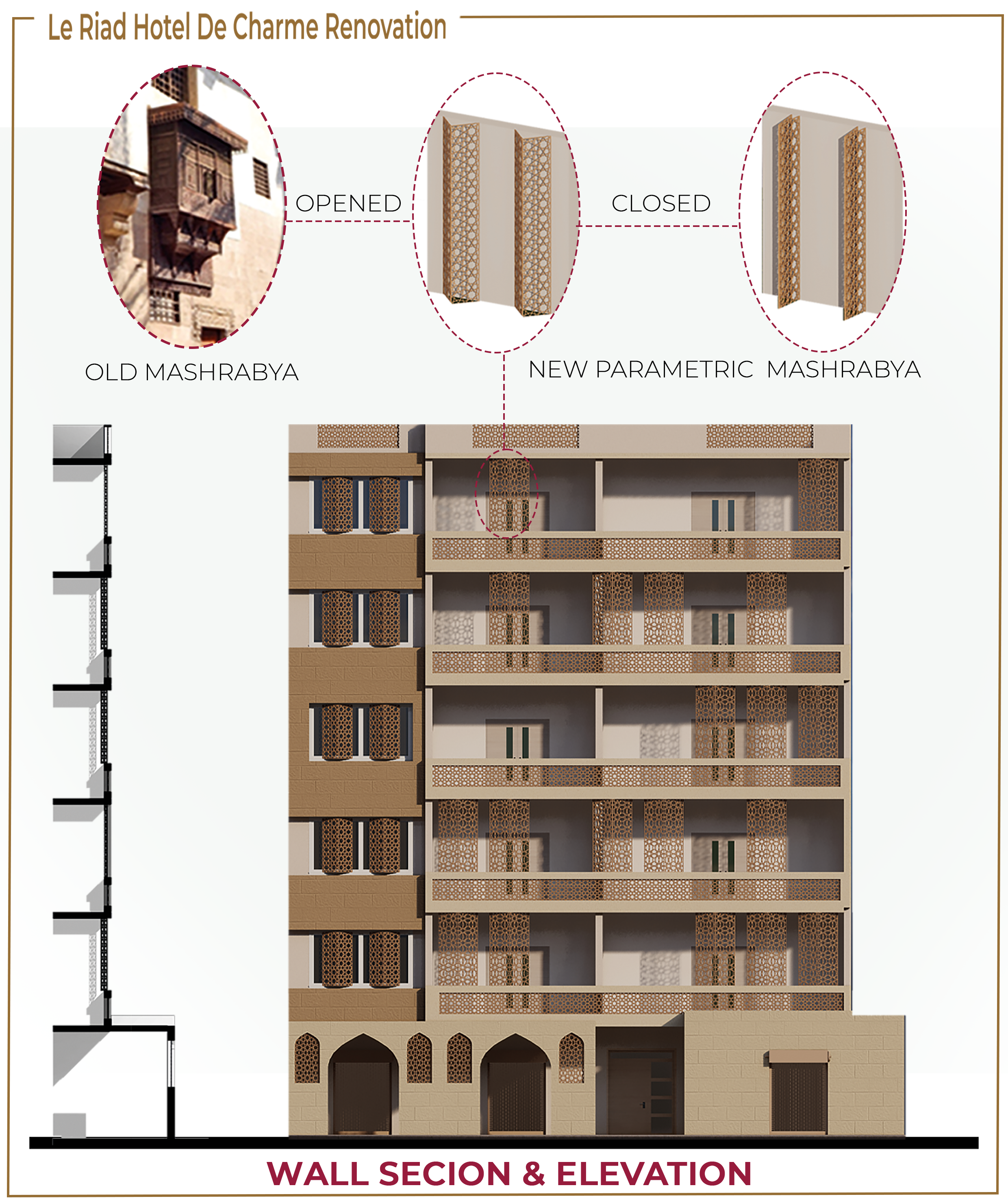 Le Riad Le Charme 酒店外立面重新设计丨开罗大学工程学院建筑系-19