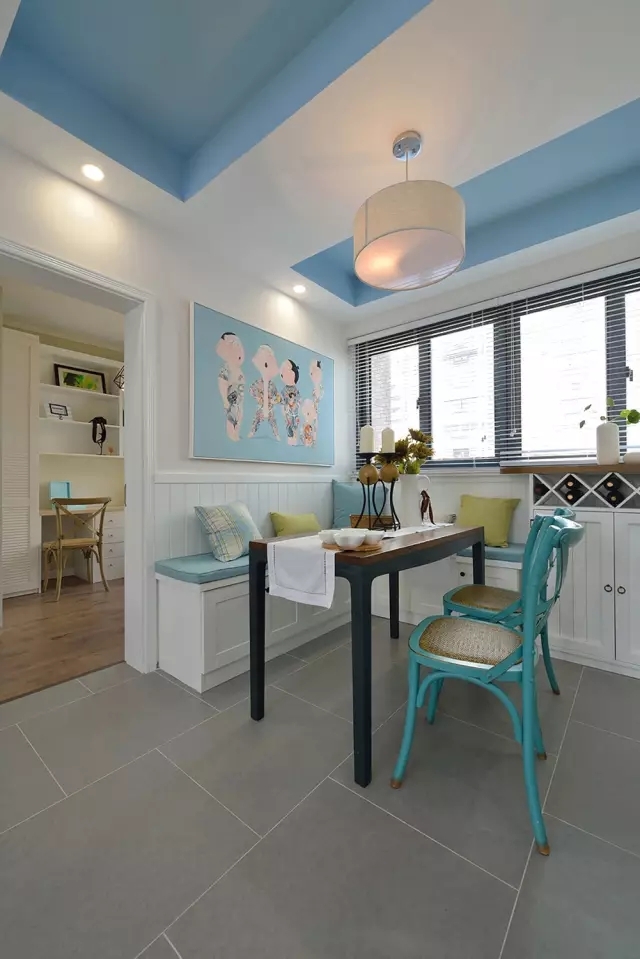 快来取经！100㎡美过样板间的三居室,混搭新格调！-8