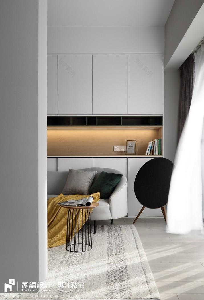 广州家语设计丨现代北欧风别墅,温馨舒适的艺术空间-3