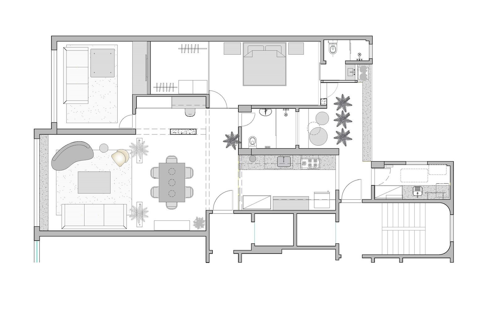 历史与现实融合的巴西 Vila Buarque 公寓翻新丨巴西圣保罗丨Mana arquitetura-21