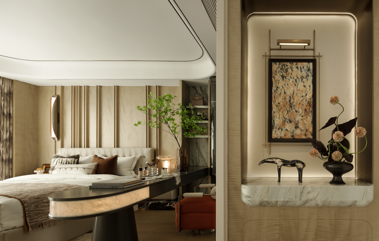 华宇·御璟首玺137㎡样板间丨中国重庆丨海力空间设计-42