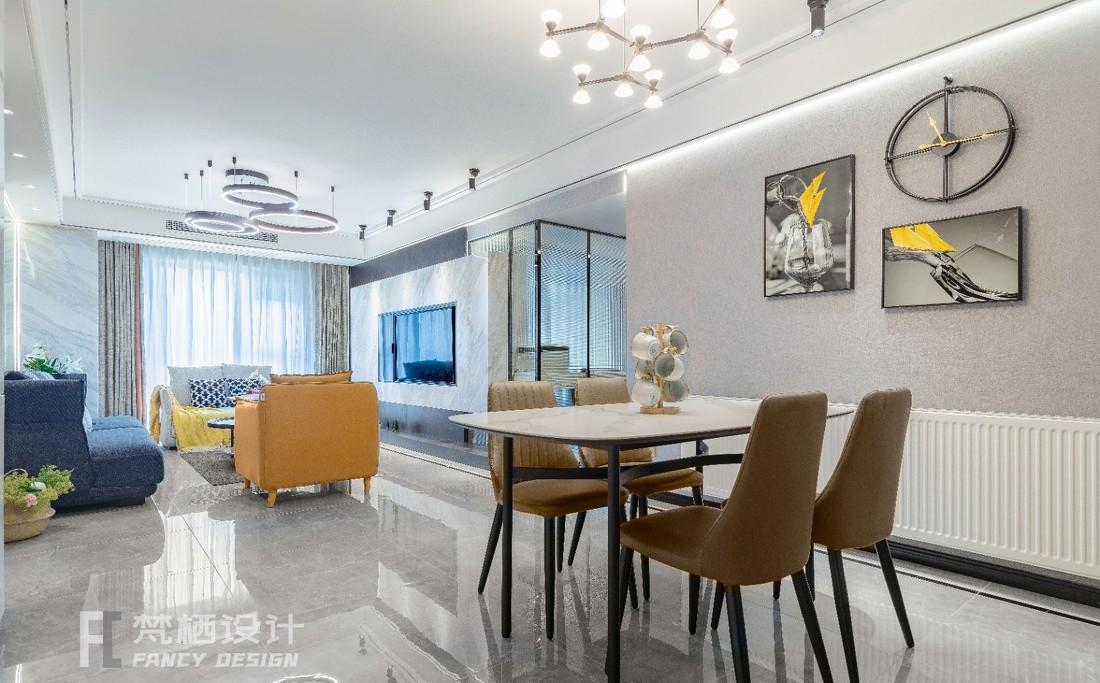 120 平轻奢小资风，主卧书房合并显宽敞-9