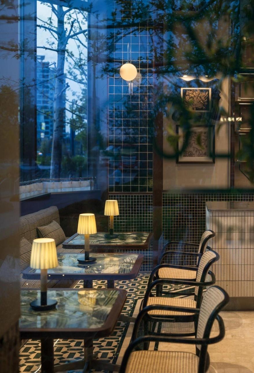 华润置地上海中环置地中心·望雲项目咖啡BOX丨中国上海丨软装矩阵纵横,硬装东木筑造-22