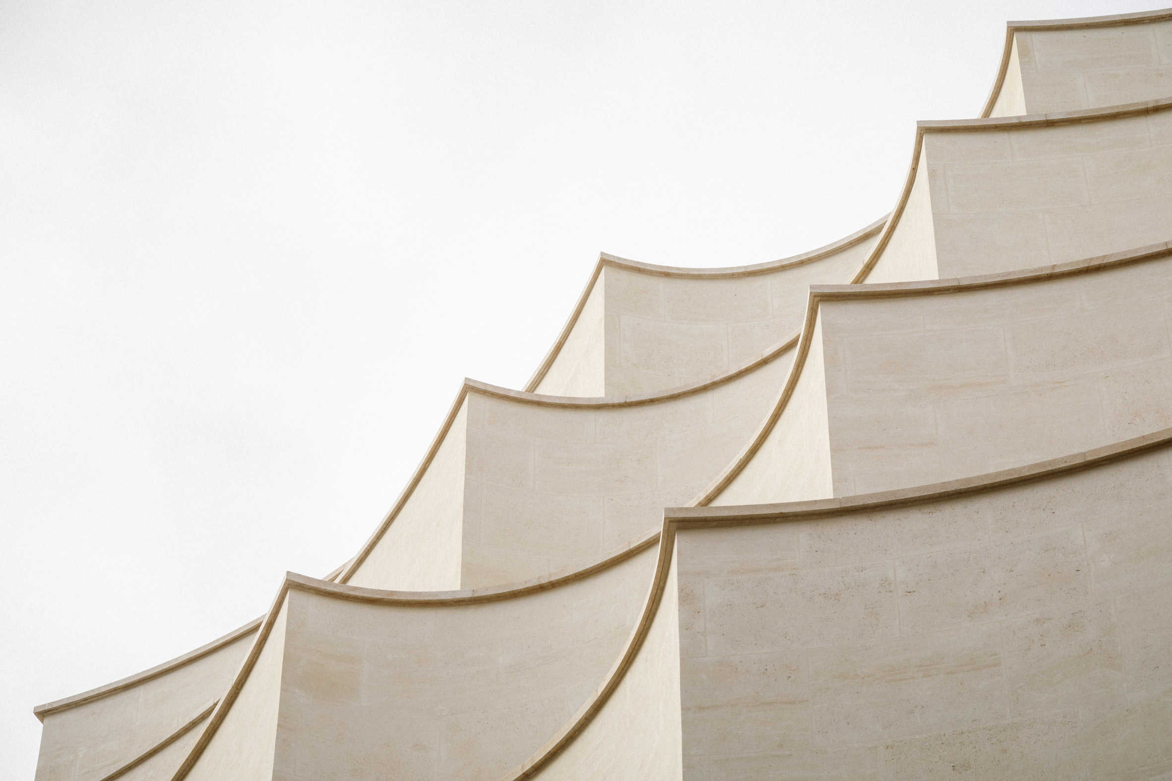 巴黎社会住房项目 | 曲线型石质立面营造优雅美感-13