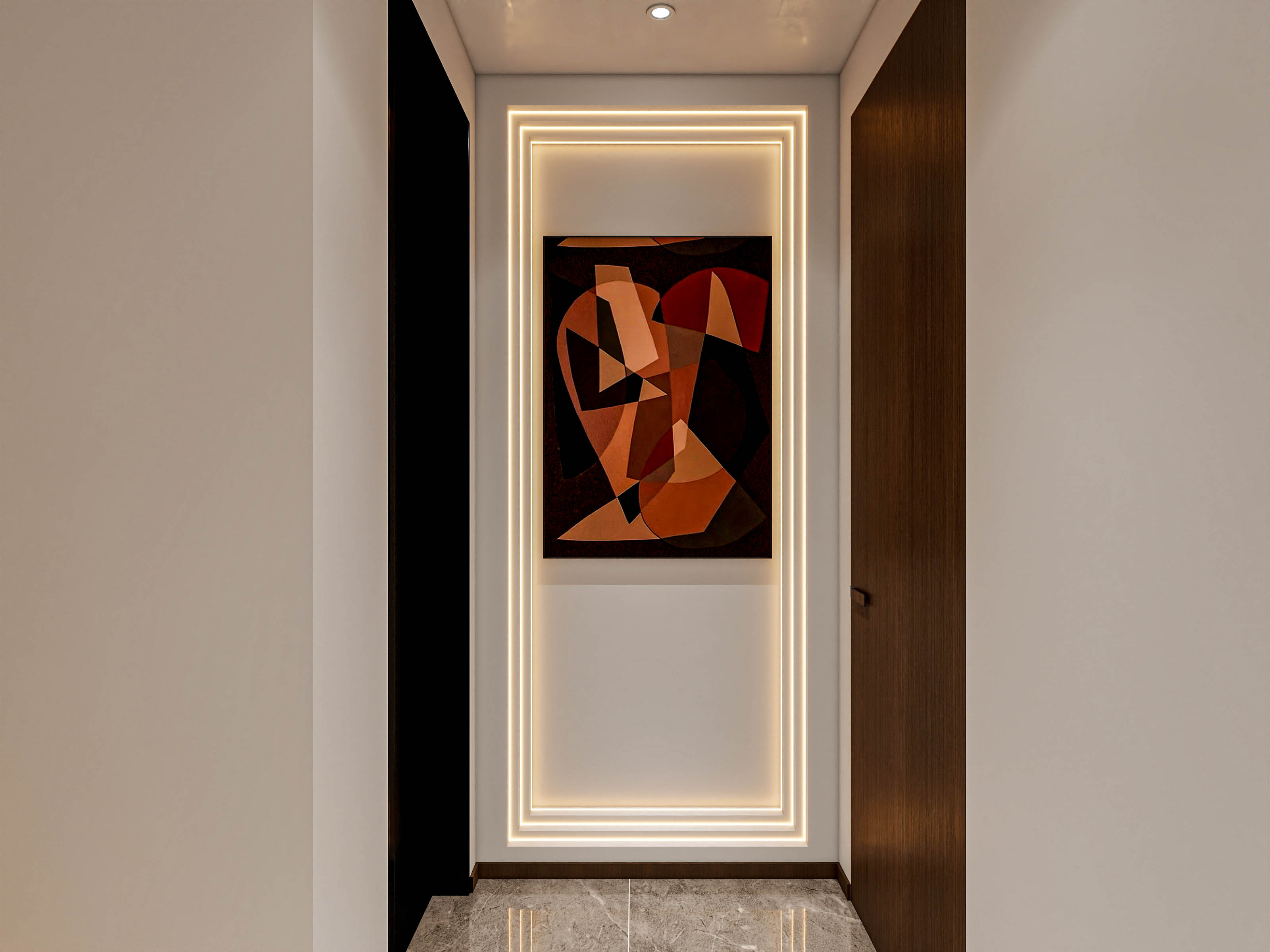 德商御府天骄西区，616平方意式极简别墅丨中国成都-75