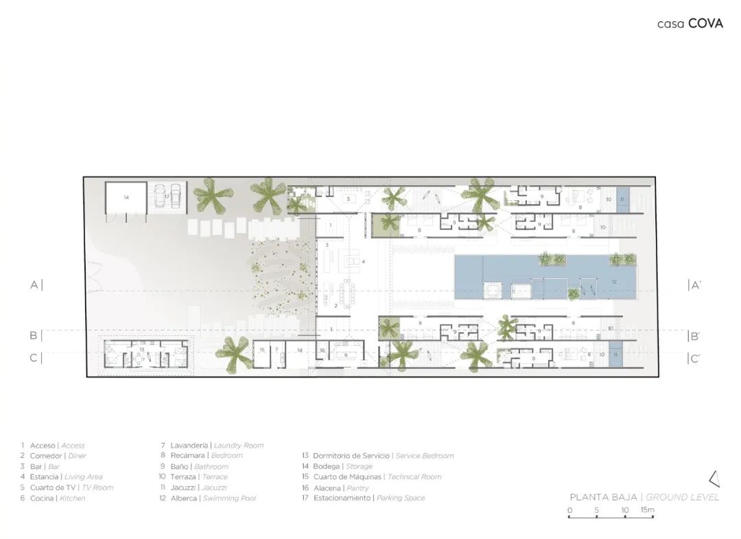 墨西哥现代住宅设计 | 融入自然，展现多元文化-62