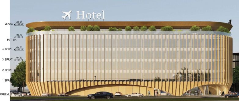 尼古拉·特斯拉机场商业综合体（含酒店和办公楼）-31