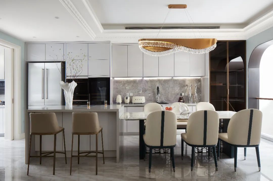 上海御沁园现代法式别墅丨中国上海丨尚层别墅装饰-31