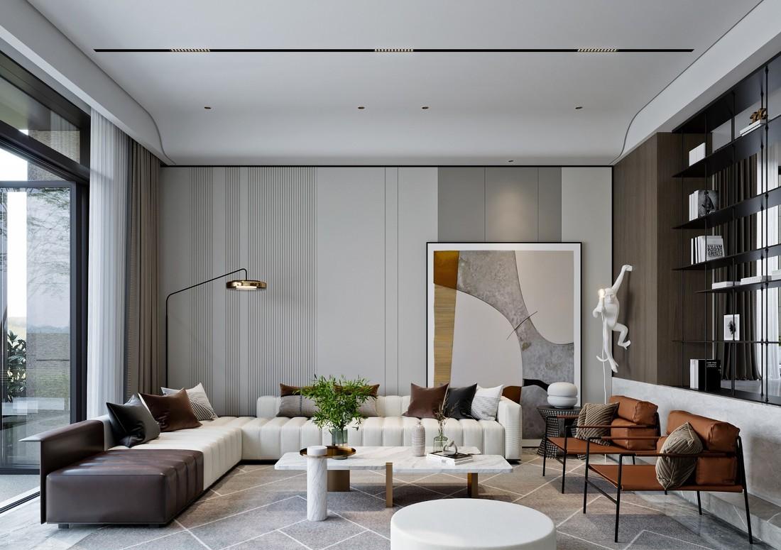 申然设计机构丨别墅丨申然设计 | 广佛新世界私宅-2